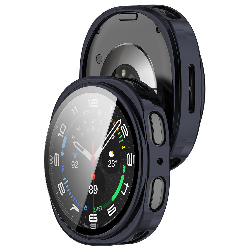 Pouzdro Techsuit Defense360 Pro pro Samsung Galaxy Watch8 44mm, Tmavě modré