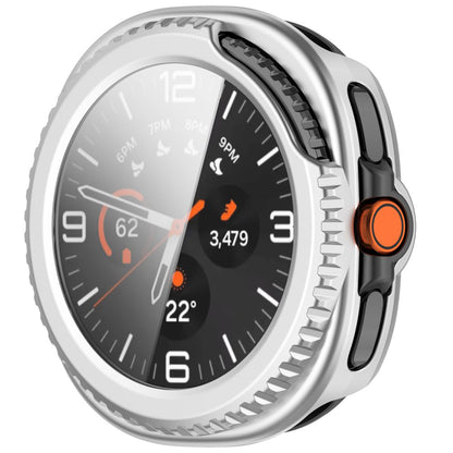 Pouzdro Techsuit Defense360 Pro pro Samsung Galaxy Watch8 Classic, stříbrné