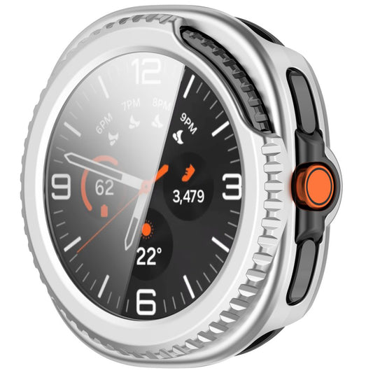 Pouzdro Techsuit Defense360 Pro pro Samsung Galaxy Watch8 Classic, stříbrné