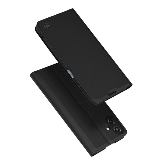 Pouzdro pro Samsung Galaxy A07 4G A075, Techsuit, Magskin Book, Černé