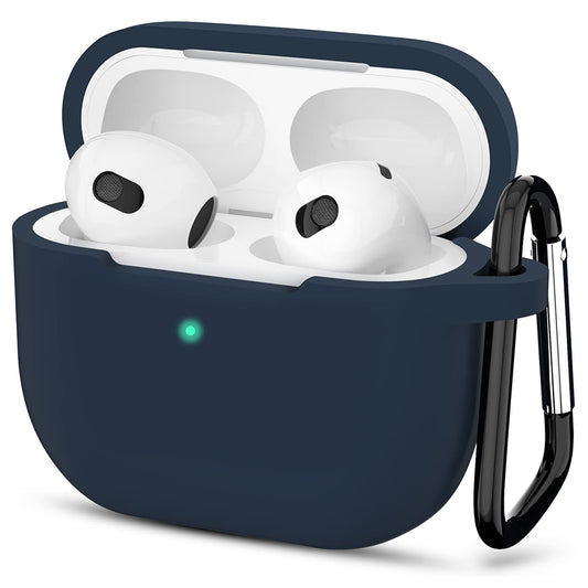 Pouzdro Techsuit Silicone pro Apple AirPods 3, Tmavě modré