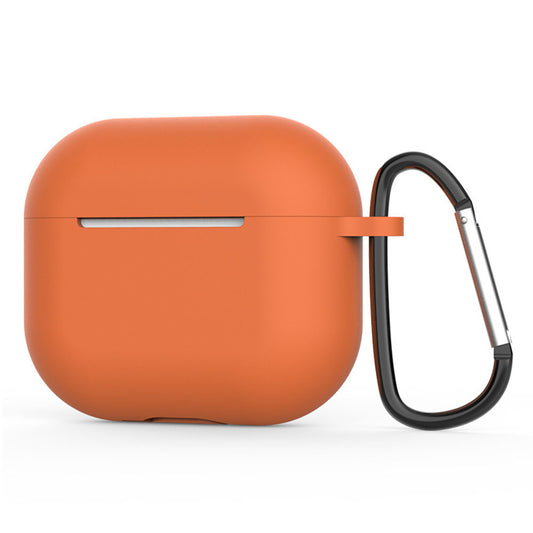 Pouzdro Techsuit Silicone pro Apple AirPods 4, Oranžové