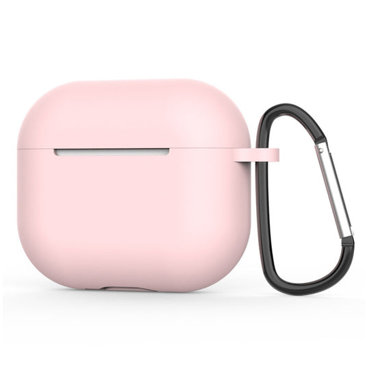 Techsuit silikonové pouzdro pro Apple AirPods 4, světle růžové