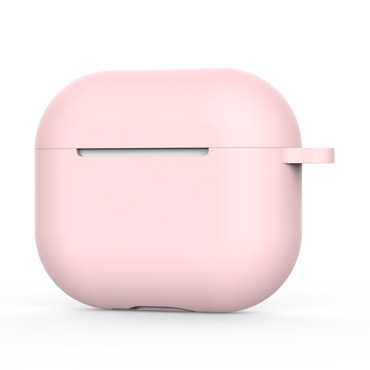 Techsuit silikonové pouzdro pro Apple AirPods 4, světle růžové