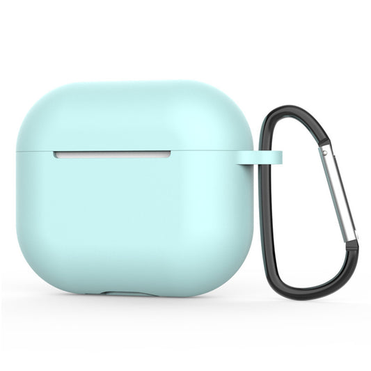 Pouzdro Techsuit Silicone pro Apple AirPods 4, Světle tyrkysové