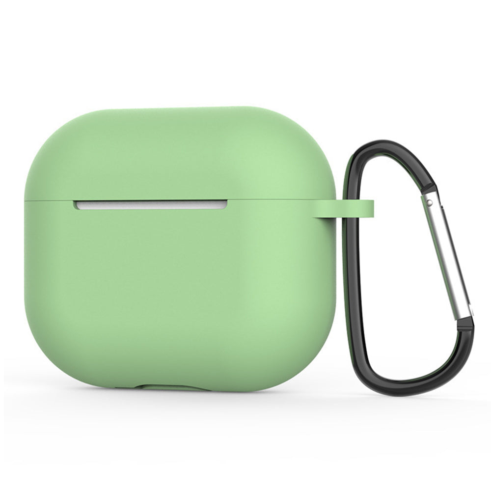 Techsuit silikonové pouzdro pro Apple AirPods 4, světle zelené