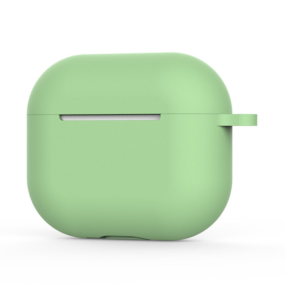 Techsuit silikonové pouzdro pro Apple AirPods 4, světle zelené