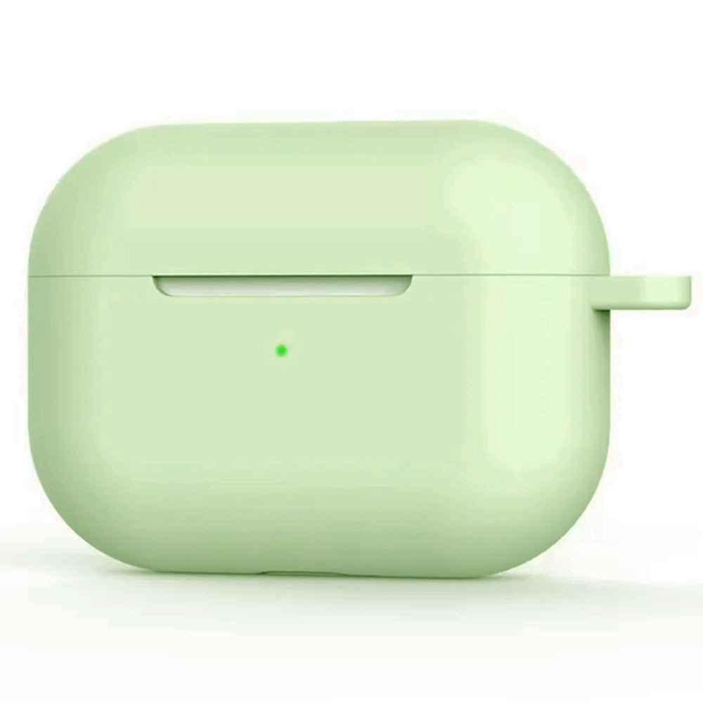 Techsuit silikonové pouzdro pro Apple AirPods 4, světle zelené