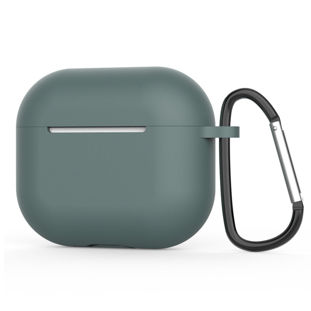 Pouzdro Techsuit Silicone pro Apple AirPods 4, Tmavě zelené