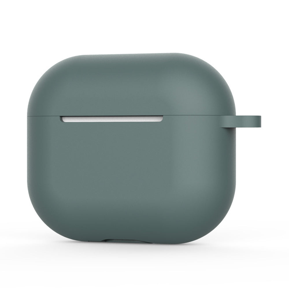 Pouzdro Techsuit Silicone pro Apple AirPods 4, Tmavě zelené