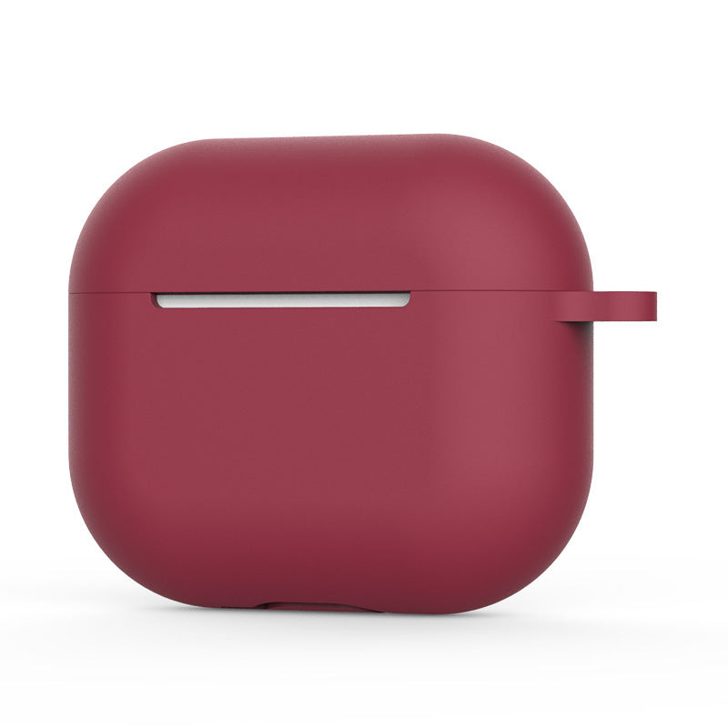 Pouzdro Techsuit Silicone pro Apple AirPods 4, Tmavě červené