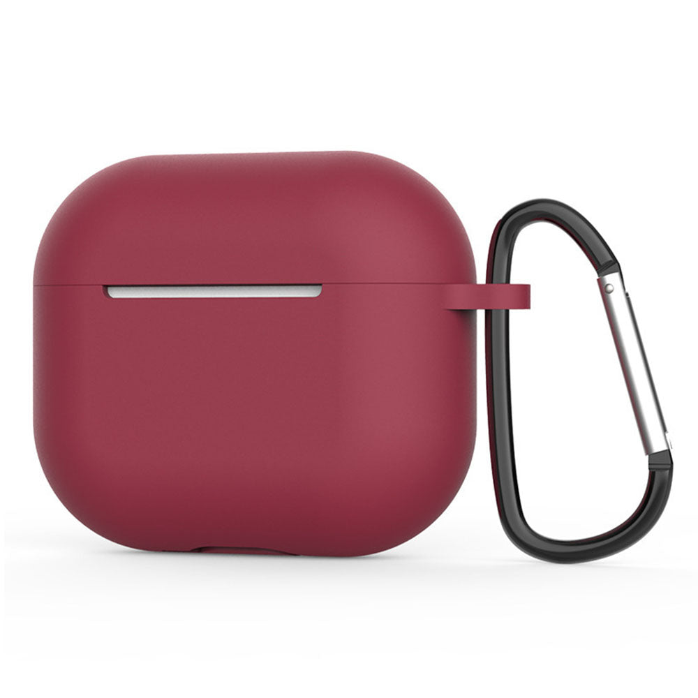 Pouzdro Techsuit Silicone pro Apple AirPods 4, Tmavě červené