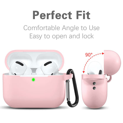 Pouzdro Techsuit Silicone pro Apple AirPods Pro Series, růžové