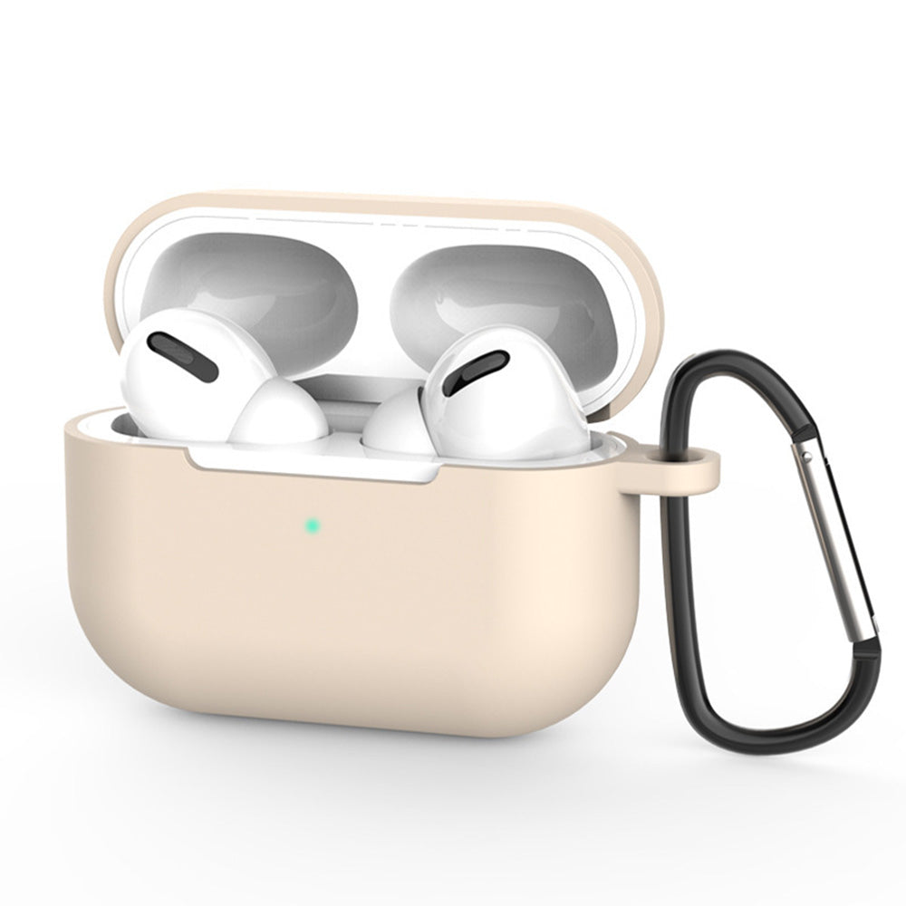 Pouzdro Techsuit Silicone Case pro Apple AirPods Pro 3, krémové