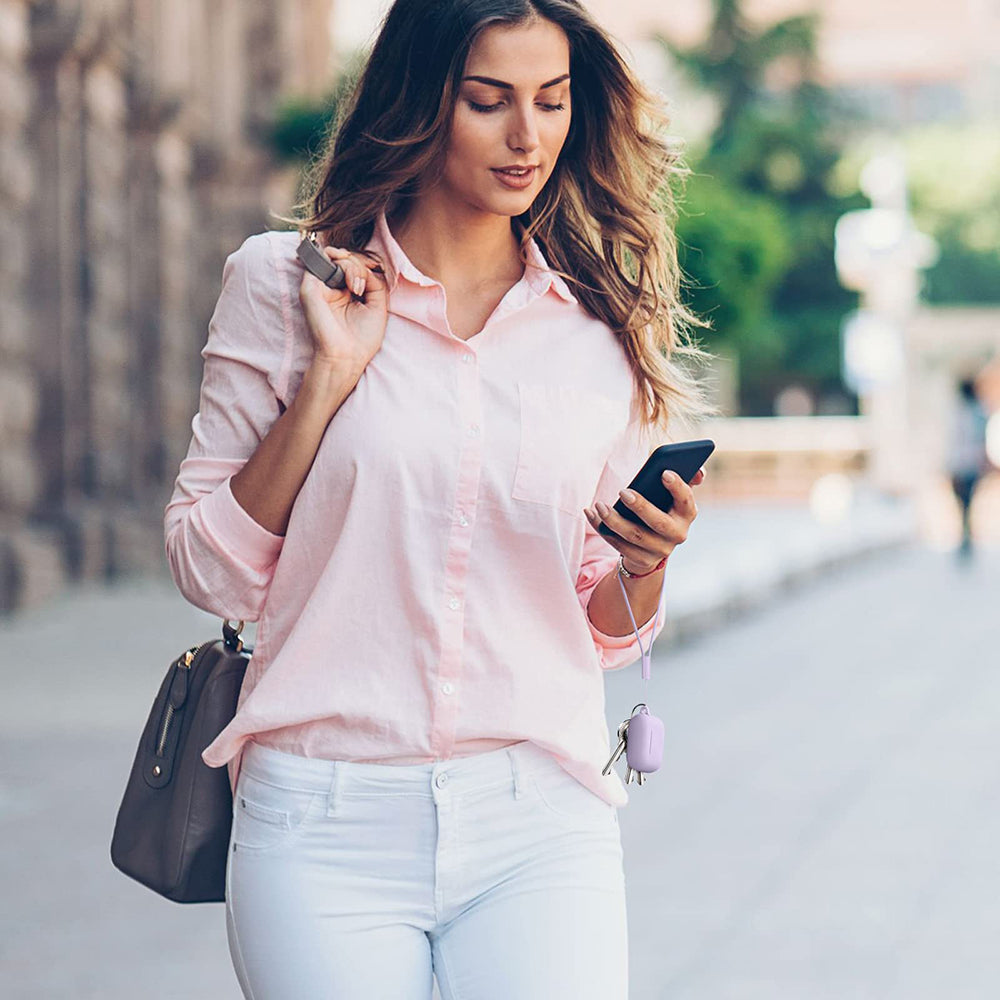 Pouzdro Techsuit Silicone pro Apple AirPods Pro Series, Modrá