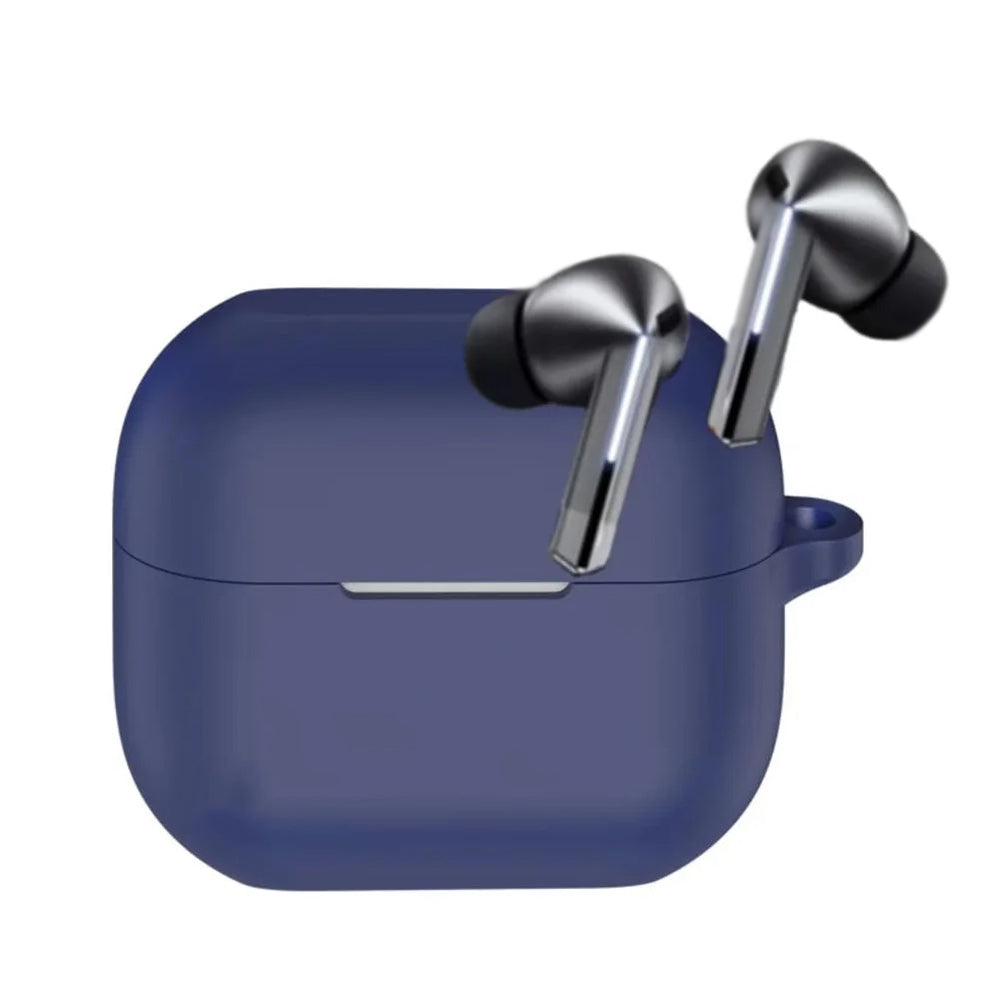 Pouzdro Techsuit Silicone pro Samsung Galaxy Buds3 FE / Buds3 Pro / Buds3, Tmavě modré