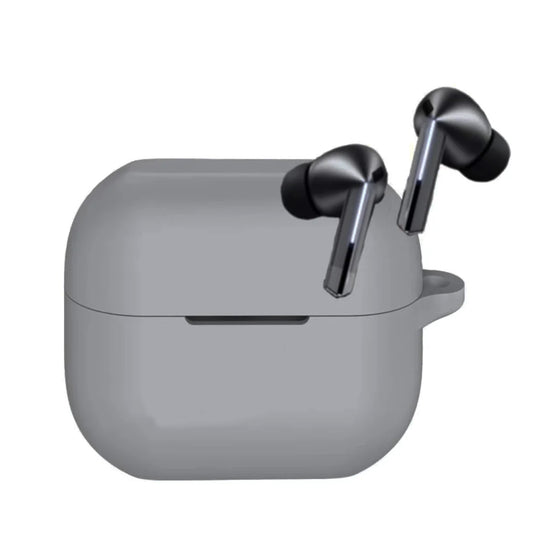 Pouzdro Techsuit Silicone pro Samsung Galaxy Buds3 FE / Buds3 Pro / Buds3, šedé