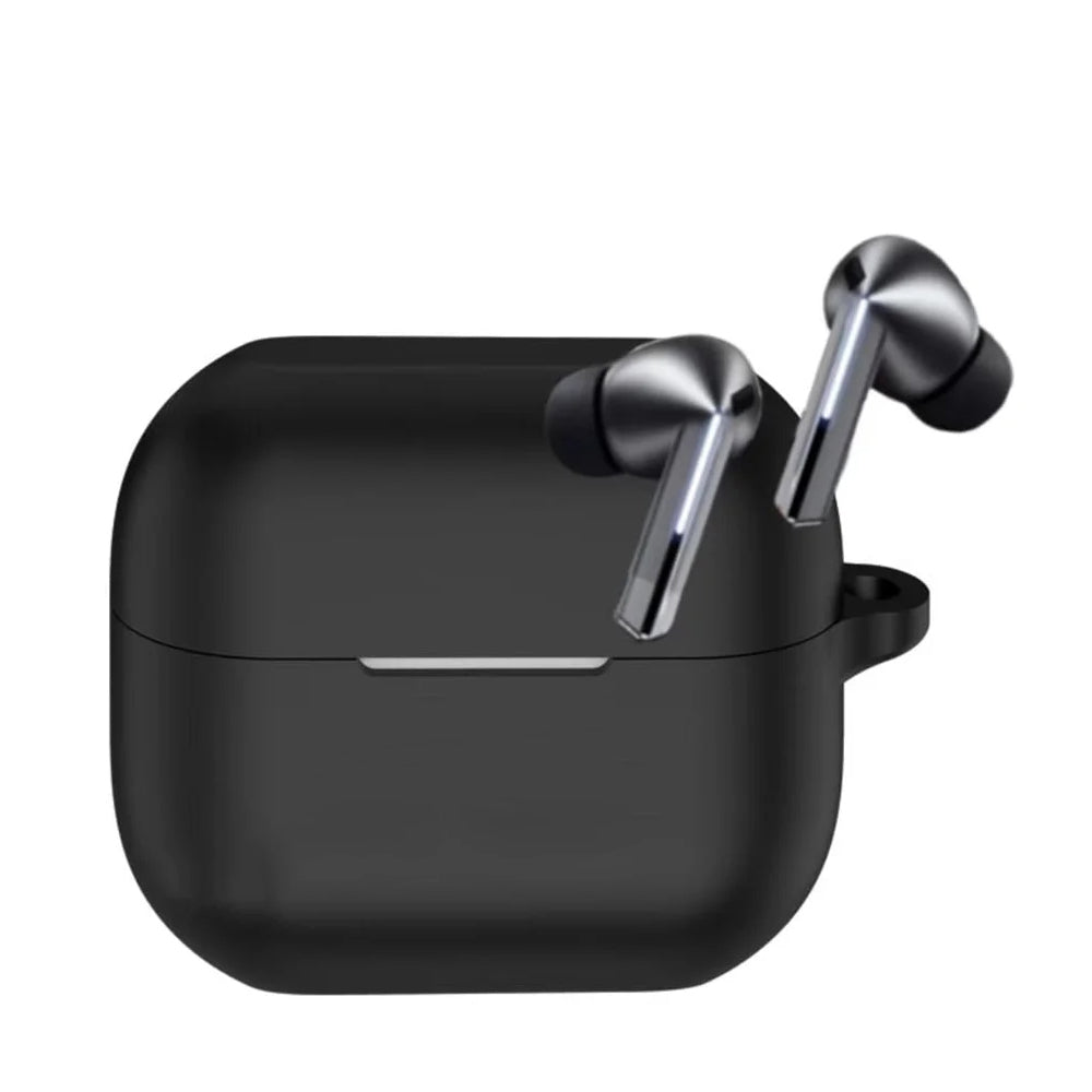 Techsuit silikonové pouzdro pro Samsung Galaxy Buds3 FE / Buds3 Pro / Buds3, černé