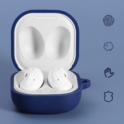 Techsuit Silicone Case for Samsung Galaxy Buds FE / Buds2 Pro / Buds2 / Buds Pro / Buds Live, Black