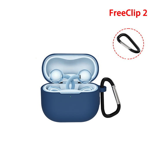 Pouzdro Techsuit Silicone pro Huawei FreeClip 2, Černé