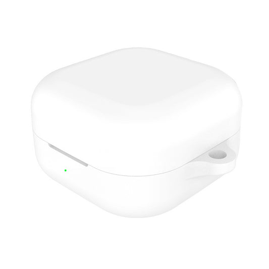Pouzdro Techsuit Silicone pro Samsung Galaxy Buds4 / Buds4 Pro, Bílá