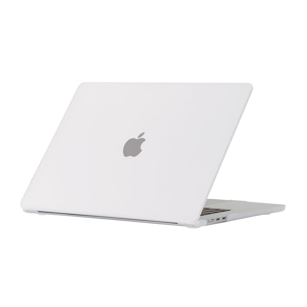 Pouzdro Techsuit UltraShell pro Apple MacBook Air M3 15palců (2024) / Air M2 15palců (2023), Matně průhledné