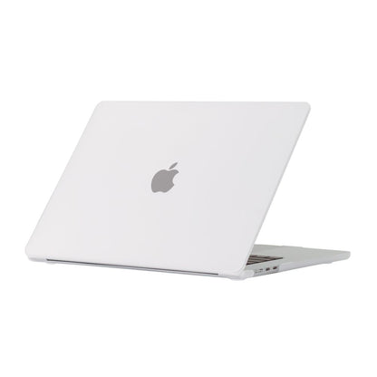Pouzdro Techsuit UltraShell pro Apple MacBook Air M3 15palců (2024) / Air M2 15palců (2023), Matně průhledné