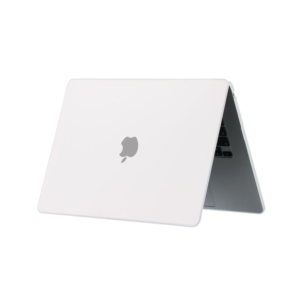 Pouzdro Techsuit UltraShell pro Apple MacBook Air M3 15palců (2024) / Air M2 15palců (2023), Matně průhledné