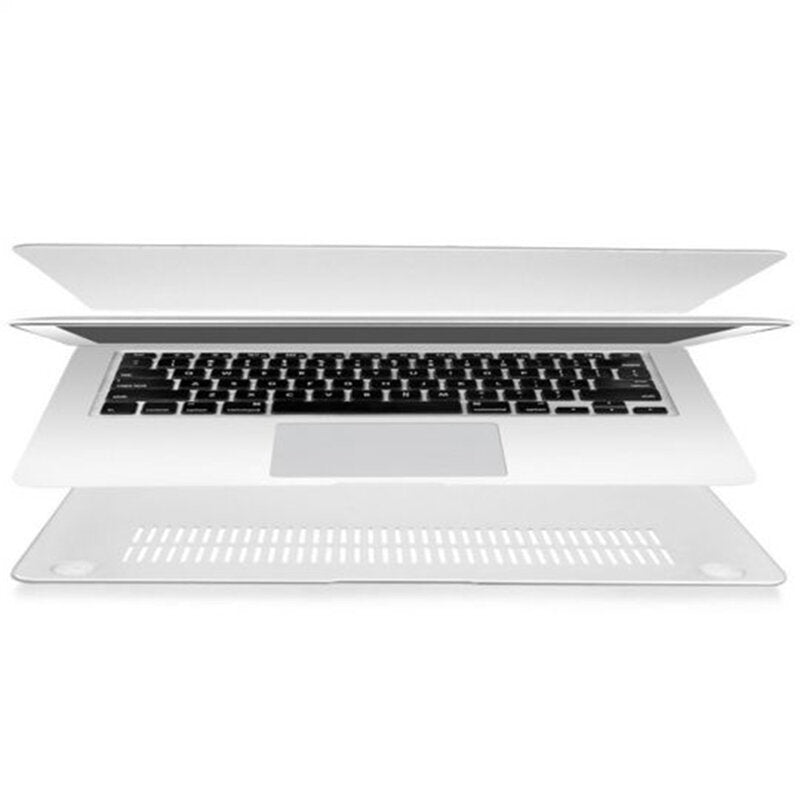 Pouzdro Techsuit UltraShell pro Apple MacBook Pro 14palců (2023) / (2022) / (2021), Matně průhledné
