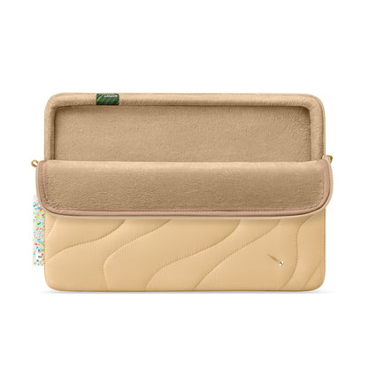 Tomtoc Terra Case for 15inch Laptop, Cream
