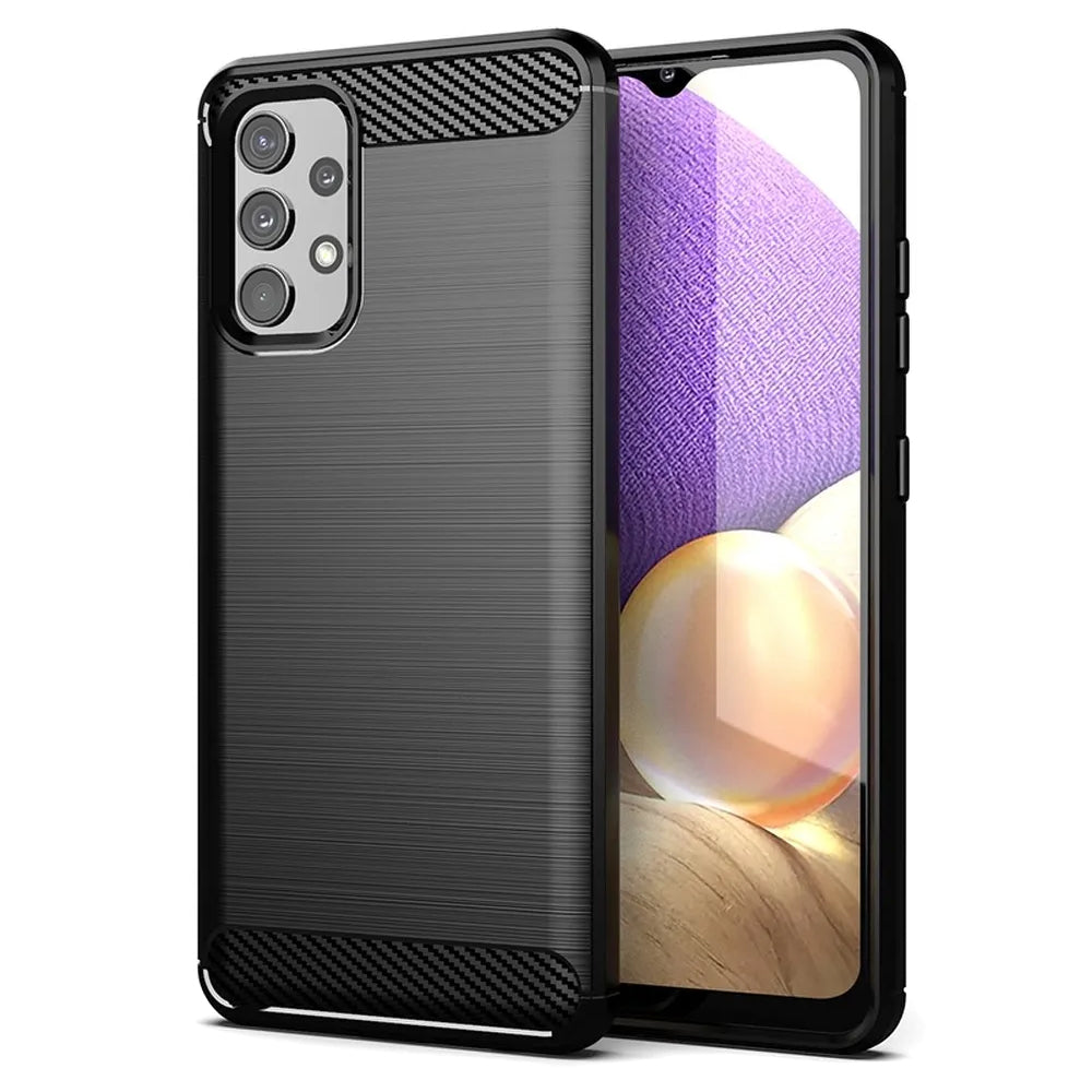 Pouzdro pro Samsung Galaxy A33 5G A336, Forcell, Carbon, Černé