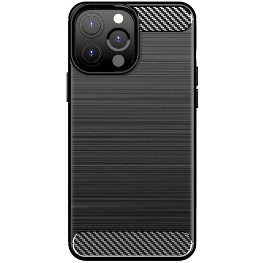 Pouzdro pro Apple iPhone 14 Pro, OEM, Carbon, Černé