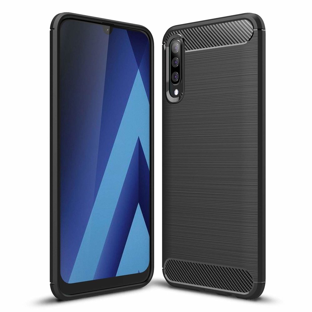 Pouzdro pro Samsung Galaxy A70 A705, OEM, Carbon, Černé
