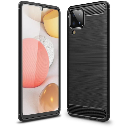 Pouzdro pro Samsung Galaxy A12 Nacho A127 / M12 M127 / A12 A125, OEM, Carbon, Černé