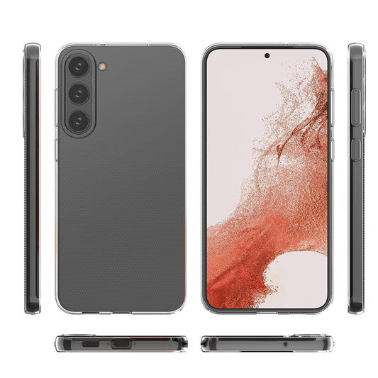 Pouzdro pro Samsung Galaxy S23 S911, OEM, tenké, průhledné