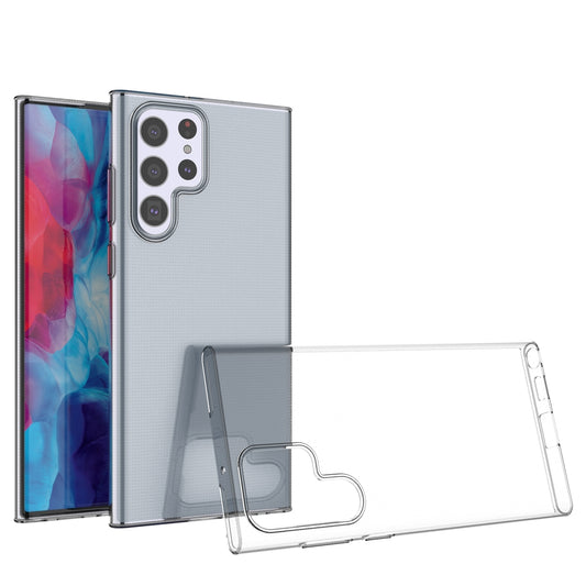 Pouzdro pro Samsung Galaxy S22 Ultra 5G S908, OEM, Slim, Průhledné