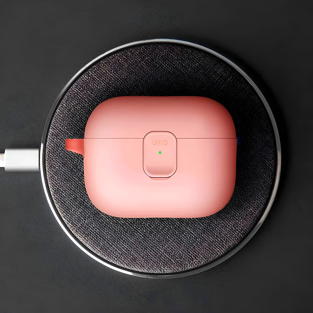 Pouzdro UNIQ Clyde pro Apple AirPods 4, Černomodrá