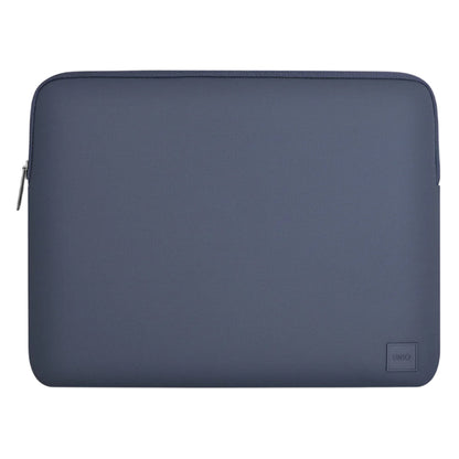 Pouzdro UNIQ Cyprus pro notebook max. 14 palců, tmavě modré