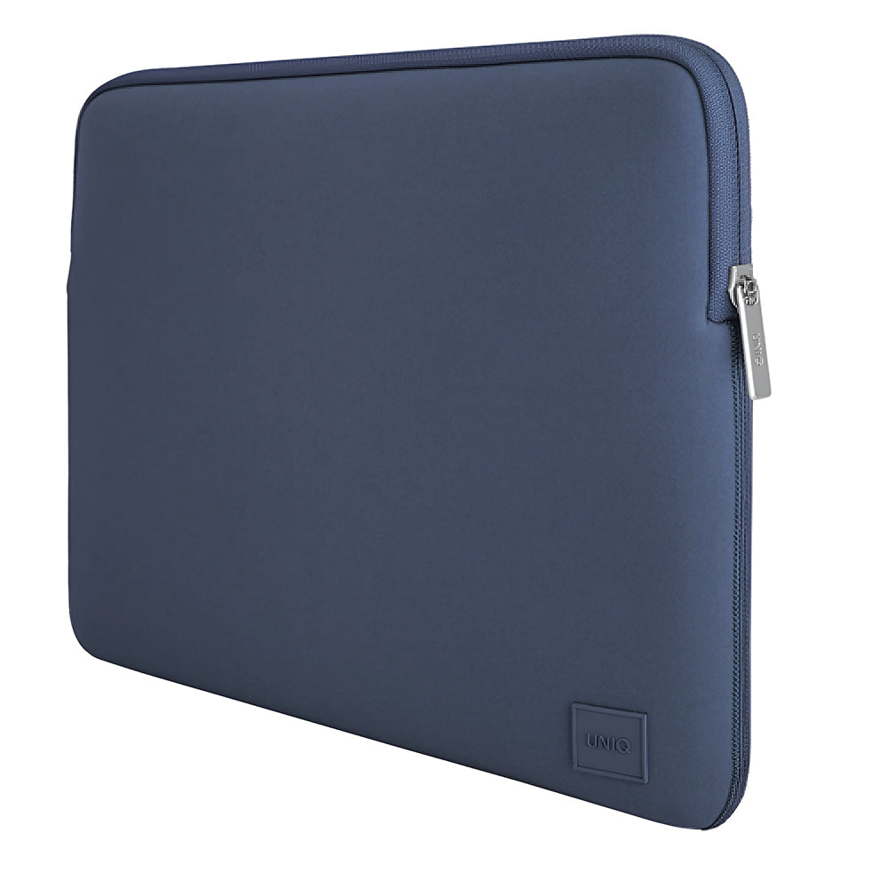 Pouzdro UNIQ Cyprus pro notebook max. 14 palců, tmavě modré