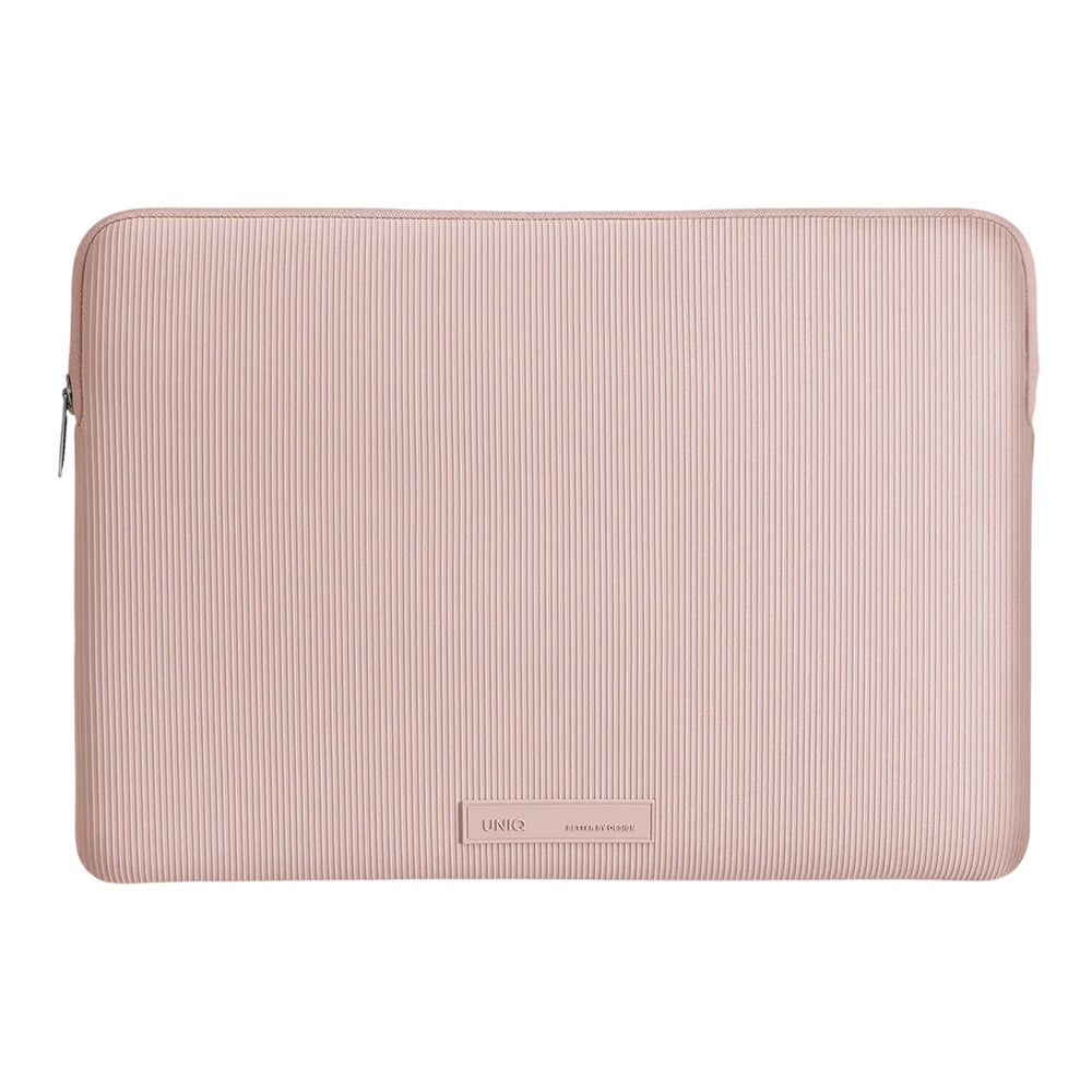 Pouzdro UNIQ Cyprus Ridge pro notebook max. 14 palců, růžové