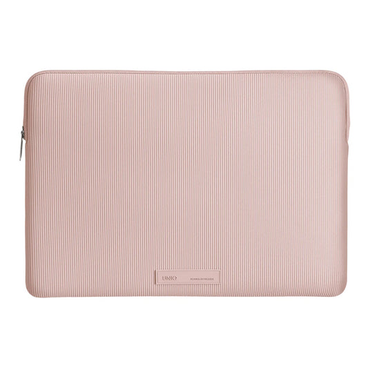 Pouzdro UNIQ Cyprus Ridge pro notebook max. 14 palců, růžové