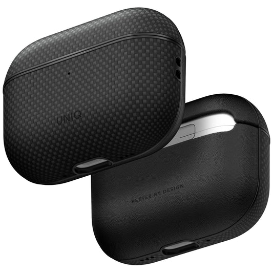 Pouzdro UNIQ Keva Prime pro Apple AirPods Pro 3, Černé