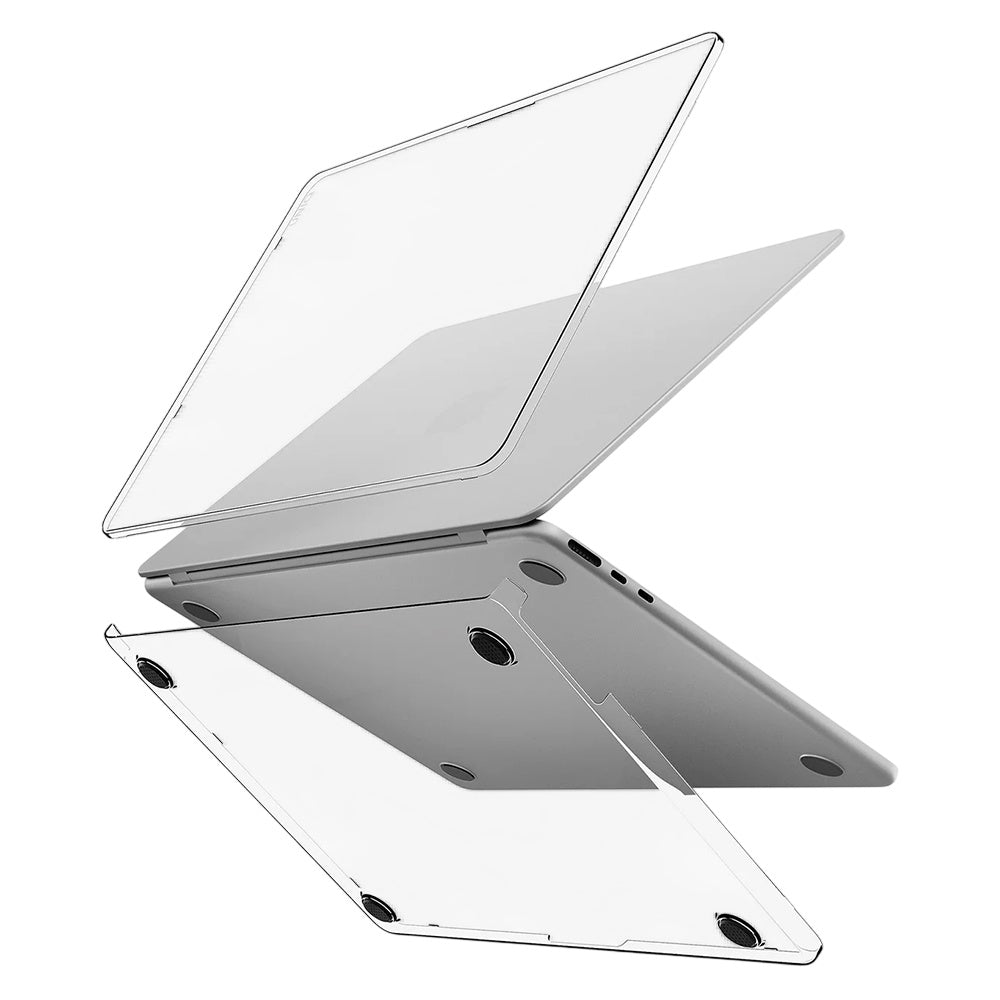 Pouzdro UNIQ Vero pro Apple MacBook Air 15palců (2026) / (2025) / (2024) / (2023), Průhledné