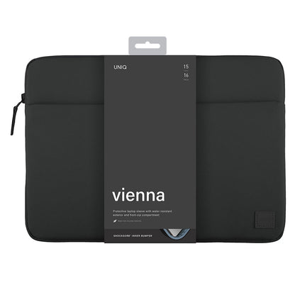 Pouzdro UNIQ Vienna pro notebook max. 16 palců, černé