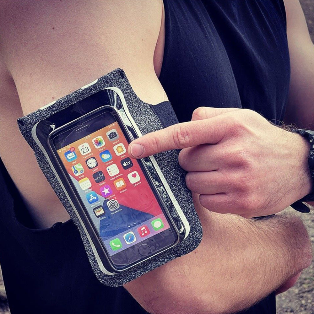 Universal Phone Case max. 7inch, Techsuit, Sports TH10, Black
