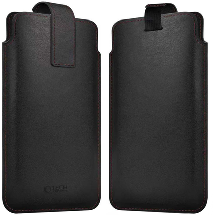 Univerzální pouzdro na telefon, Tech-Protect, SM65, Černá Červená