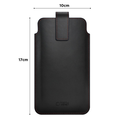 Univerzální pouzdro na telefon, Tech-Protect, SM65, Černá Červená