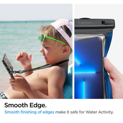 Universal Waterproof Case for Phone 3.5inch - 7inch, Spigen, A601, Black AMP04525