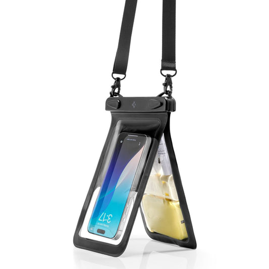 Univerzální vodotěsné pouzdro pro telefon max. 6.9inch, Spigen, A603, Černá ACS09745