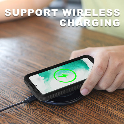 Waterproof Case for Samsung Galaxy S23 S911, ShellBox, Black